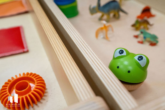 Toddler room at Tiny Hoppers Calgary